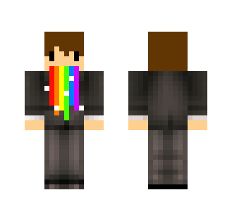 Rainbow lawyer XD - Male Minecraft Skins - image 2