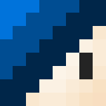 Blue hair headphones girl - Color Haired Girls Minecraft Skins - image 3