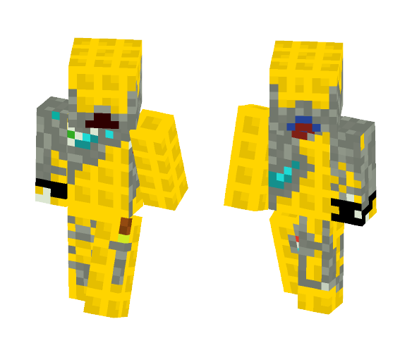 Waffle Cyborg - Interchangeable Minecraft Skins - image 1