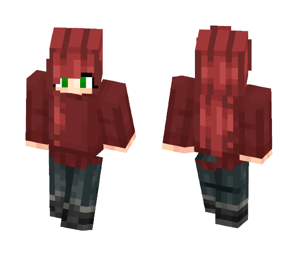 Tried to make Scarlet Benoit - Female Minecraft Skins - image 1