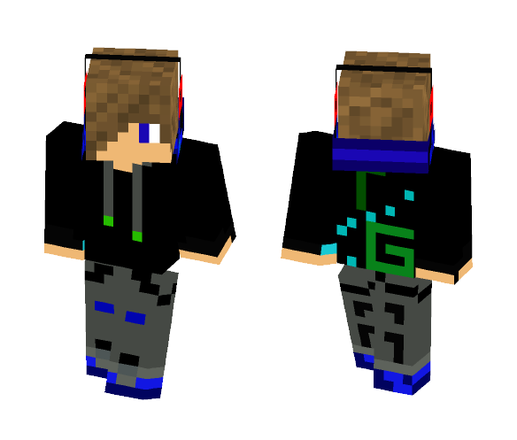 Headphone kid - Male Minecraft Skins - image 1