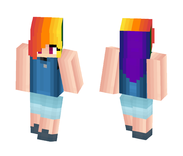 Rainbow Dash - Female Minecraft Skins - image 1