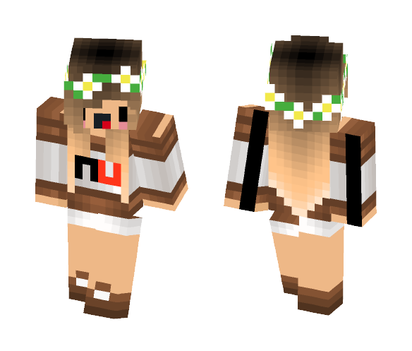 Nutella Girl - Girl Minecraft Skins - image 1
