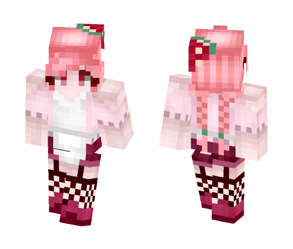 Did someone say strawberries? - Female Minecraft Skins - image 1