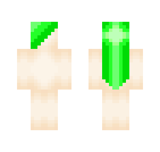 Green hair skin base