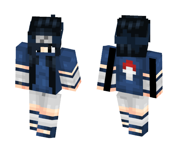 Sasuke Girl - Girl Minecraft Skins - image 1