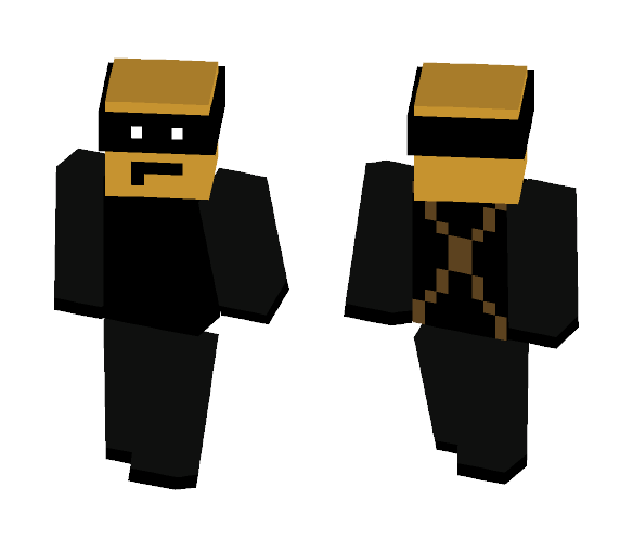 Dark Ninja - Interchangeable Minecraft Skins - image 1