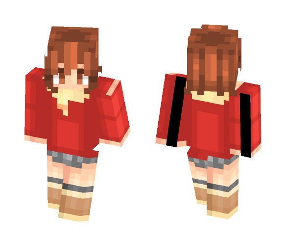Erased Kayo Hinazuki - Female Minecraft Skins - image 1