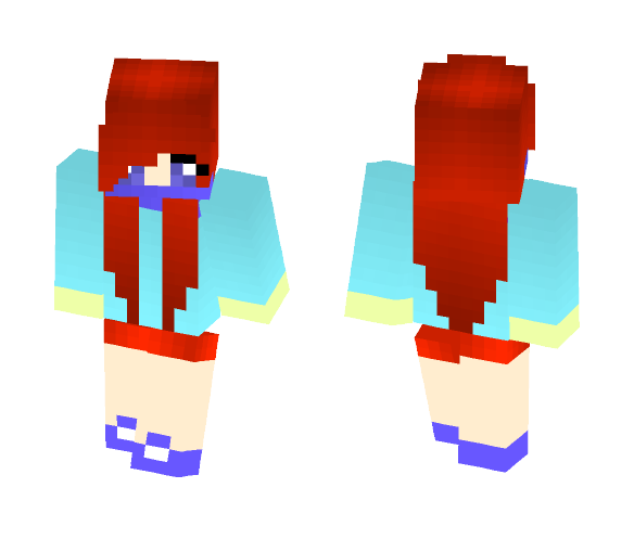 576isChara 2 With Shoes - Female Minecraft Skins - image 1