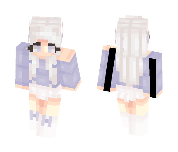 ✧ Silver Kitty - Female Minecraft Skins - image 1