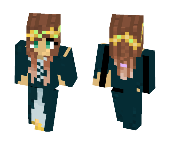 Princess of the Flowers - Female Minecraft Skins - image 1