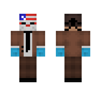 Payday 2 Dallas - Male Minecraft Skins - image 2