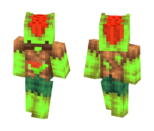 Water Melon Barry - Male Minecraft Skins - image 1