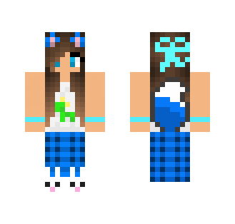 Wolf girl in P.J.s