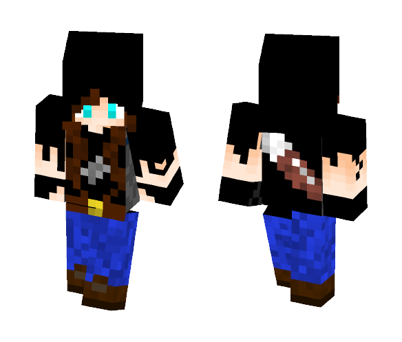 Walking Dead Girl - Girl Minecraft Skins - image 1