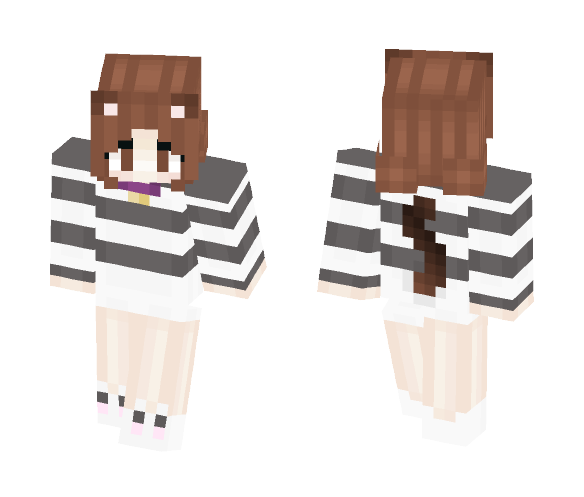 Neko Girl - Girl Minecraft Skins - image 1