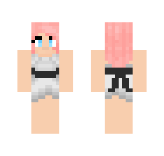 Pink Haired Girl "Sasha"