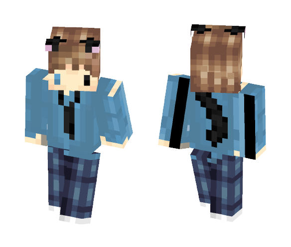 Dextye Neko Person idk - Male Minecraft Skins - image 1
