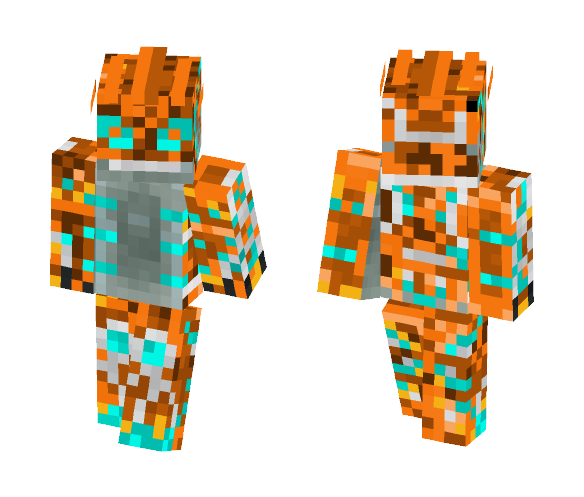 The Inferno Groudon - Male Minecraft Skins - image 1