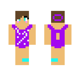 Cute Gymnast Girl - Cute Girls Minecraft Skins - image 2