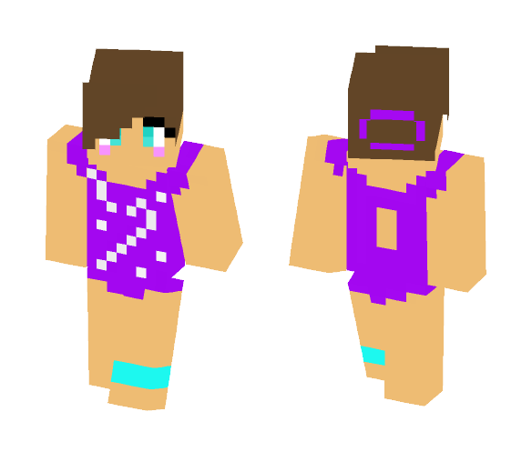 Cute Gymnast Girl - Cute Girls Minecraft Skins - image 1
