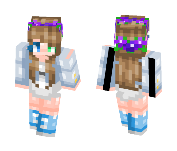 Download Free ~tumblr girl~ Skin for Minecraft image 1 ~tumblr girl~ - Female Minecraft Skins - image 1