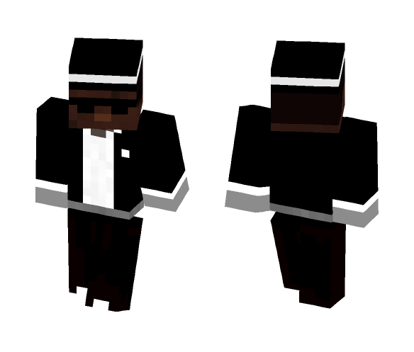 Coffin Dance Skin - Male Minecraft Skins - image 1