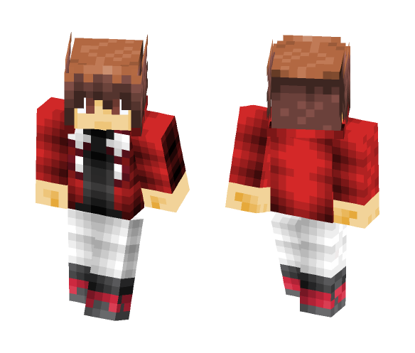 Jaden Yuki (4 Alternative Clothes) 3D Hair - Male Minecraft Skins - image 1