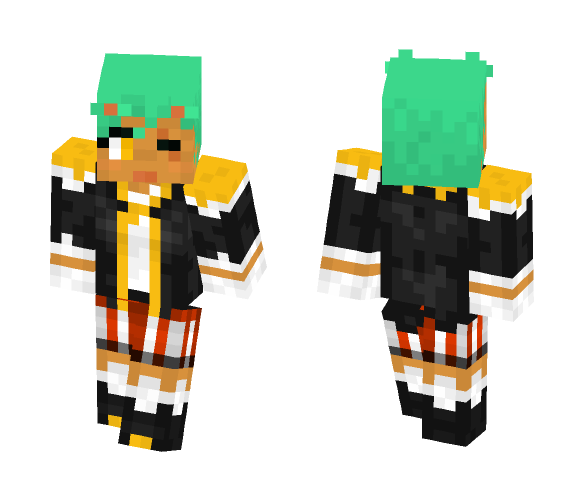 Salt the Kitty Captain - Female Minecraft Skins - image 1