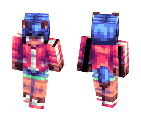 Michiru Kagemori - BNA - Female Minecraft Skins - image 1