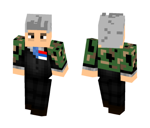 Radovan Karadžić - Male Minecraft Skins - image 1