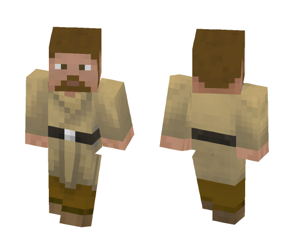 Obi-Wan Kenobi (Young) - Male Minecraft Skins - image 1