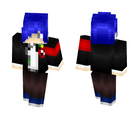 Makoto Yuki (Improved) - Male Minecraft Skins - image 1