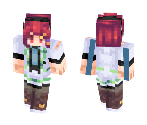 Download Free Koito Minase - Musaigen no Phantom World (Skin request) Skin for Minecraft image 1 Koito Minase - Musaigen no Phantom World (Skin request) - Female Minecraft Skins - image 1