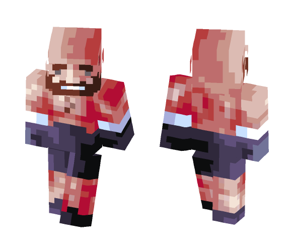 ℜomto- Tyson Fury - Male Minecraft Skins - image 1