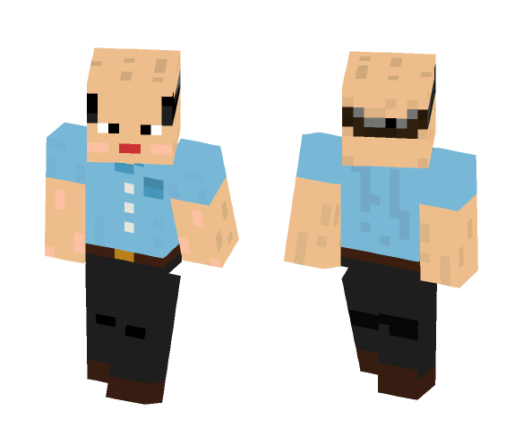 Korean fish (韓國瑜) - Male Minecraft Skins - image 1
