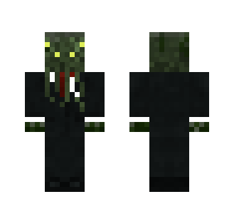 cthulhu in a suit
