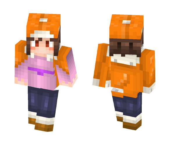 Sengoku Nadeko - Female Minecraft Skins - image 1