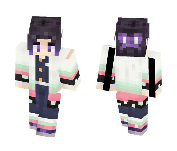 [Kimetsu no Yaiba] Shinobu Kocho - Female Minecraft Skins - image 1