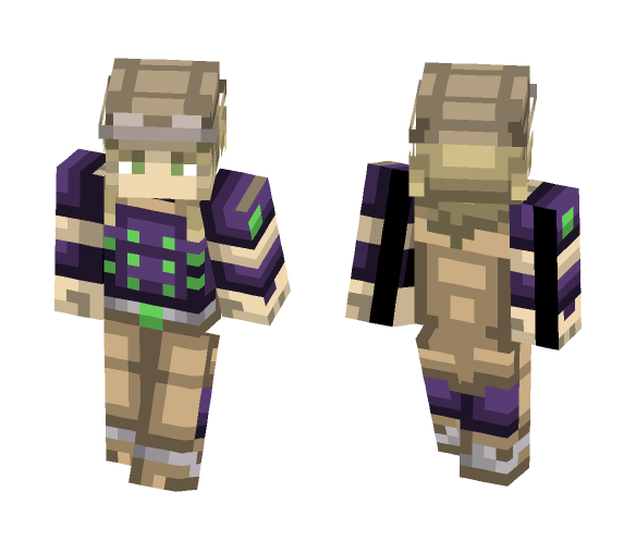 Gyro Zeppeli | Steel Ball Run - Male Minecraft Skins - image 1