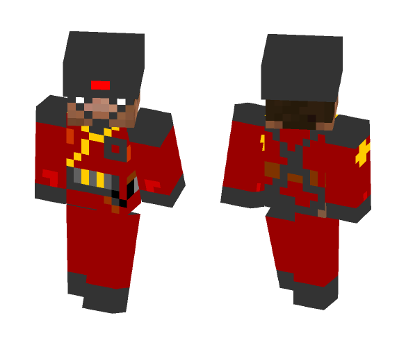 Red Alert 3 Conscript - Male Minecraft Skins - image 1