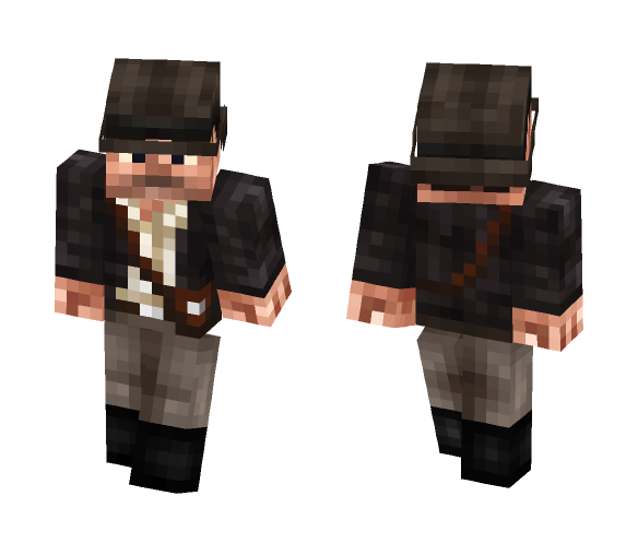 Indiana Jones - Male Minecraft Skins - image 1