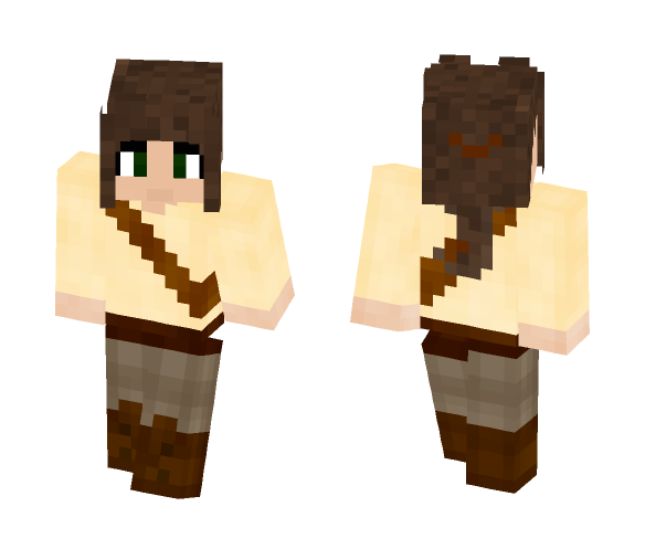 Download Free Indiana Joney (Female Indiana Jones) Skin for Minecraft image 1 Indiana Joney (Female Indiana Jones) - Female Minecraft Skins - image 1