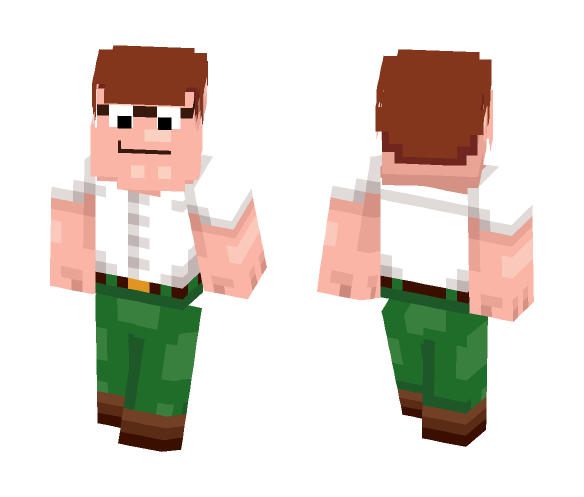 Peter Griffin (Family Guy) - Male Minecraft Skins - image 1