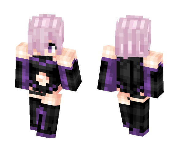 Mashu Kyrielight (Shielder) マシュ・キリエライト Fate/Grand Order - Female Minecraft Skins - image 1