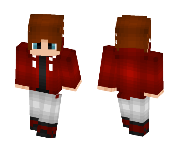 Jaden Yuki (From Yugioh GX) - Male Minecraft Skins - image 1