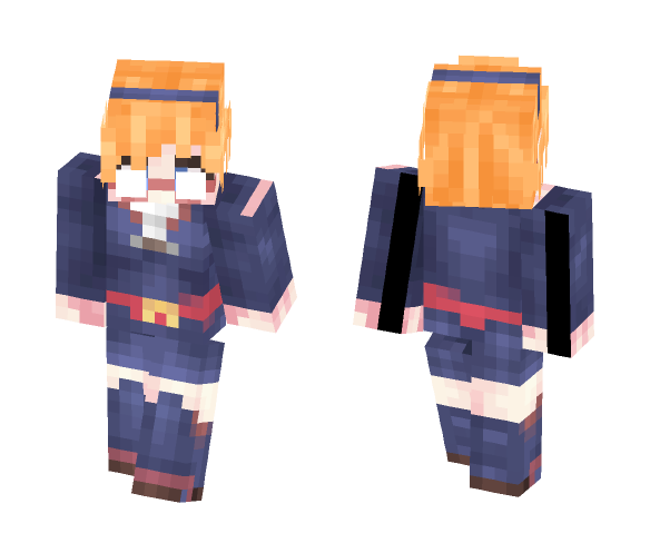 Download Free Lotte Jansson - Little Witch Academia Skin for Minecraft image 1 Lotte Jansson - Little Witch Academia - Female Minecraft Skins - image 1