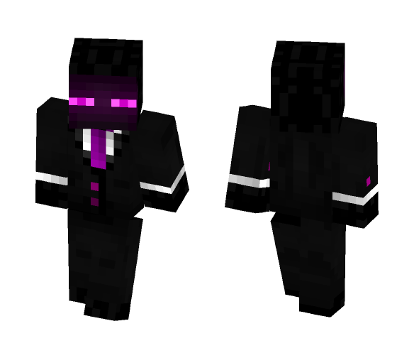 Tuxedo Enderman - Male Minecraft Skins - image 1