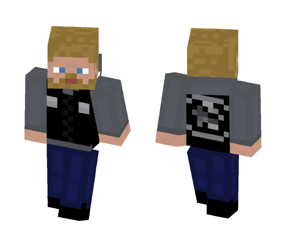Jax Teller- Sons Of Anarchy - Male Minecraft Skins - image 1