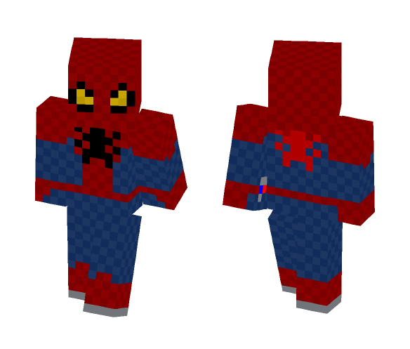 Amazing Spider-Man [Yellow Eyes Version] - Comics Minecraft Skins - image 1